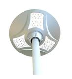 ACTIE  LED solar lantaarnpaal armatuur + zonnepaneel + afsta, Zakelijke goederen, Verzenden