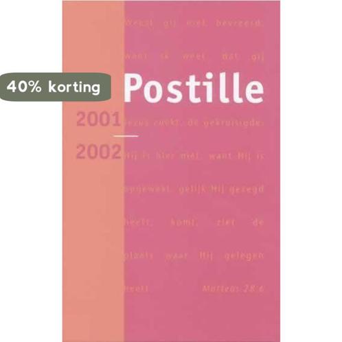 POSTILLE 53 (2001-2002) 9789023911494 H.W. De Knijff, Boeken, Godsdienst en Theologie, Zo goed als nieuw, Verzenden
