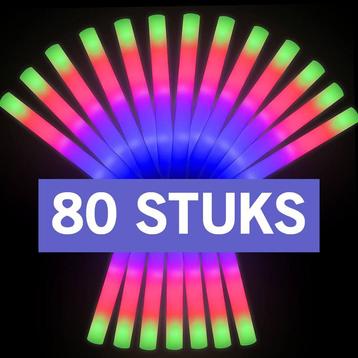 Foamsticks | Lichtstaven 80 Stuks beschikbaar voor biedingen