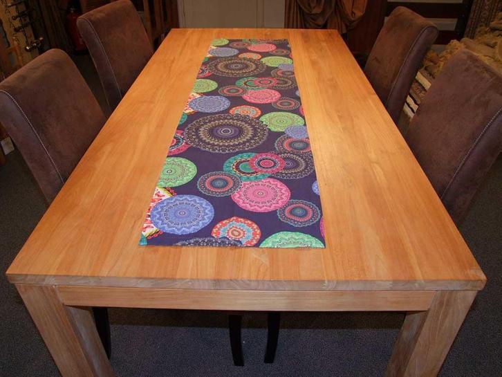 Tafelloper Mandala 40x150 cm - tafelkleed - loper - lopertje, Huis en Inrichting, Tafelkleden, Binnen, Rechthoek, Nieuw, Verzenden