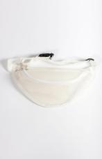 Transparante Heuptas Melk Wit Rond Tasje Heuptasje Witte Tas, Sieraden, Tassen en Uiterlijk, Tassen | Damestassen, Nieuw, Overige typen