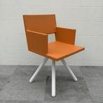 Design L.A.F. Oblique Chair van Jesse Visser, Oranje - wit, Gebruikt, Stof, Ophalen of Verzenden