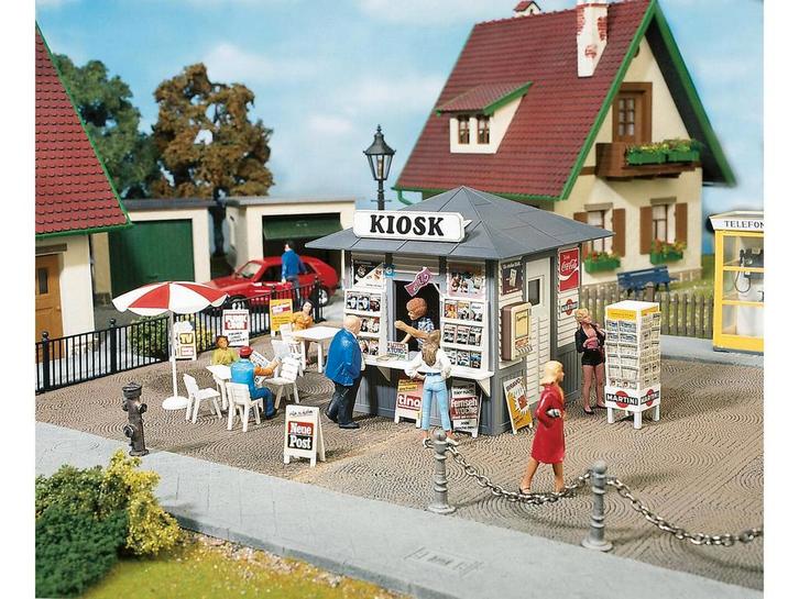 POLA 330995 Susis Zeitschriftenkiosk (Winkels en e gebouwen), Hobby en Vrije tijd, Modelbouw | Figuren en Diorama's, Nieuw, Ophalen of Verzenden