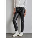 STREET ONE Imitatieleren broek Style York PU slim fit,, Kleding | Dames, Verzenden, Nieuw