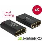 Delock 65659 HDMI/HDMI genderchanger female/female Highspeed, Verzenden, Nieuw