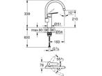 GROHE Start Keukenkraan - Hoge uitloop - 150° draaibereik -, Verzenden, Zo goed als nieuw