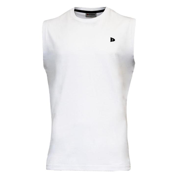 Donnay Donnay Heren - Mouwloos T-shirt Stan - Wit, Kleding | Heren, T-shirts, Nieuw, Verzenden