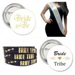 14-delige Vrijgezellenfeest set Bride Tribe, Kleding | Dames, Verzenden, Zwart, Sweet-One, Nieuw