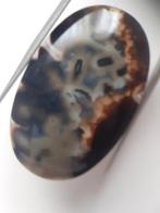 Natural blue and brown Agate - 41.153 ct - oval - rare sumat, Nieuw