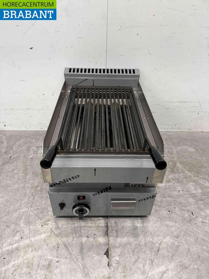 RVS Lavagrill grill steengrill  40 cm Gas Horeca, Zakelijke goederen, Horeca | Keukenapparatuur, Nieuw zonder verpakking, Ophalen of Verzenden