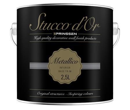 Stucco dOr Metallico 1 liter, Doe-het-zelf en Verbouw, Verf, Beits en Lak, Nieuw, Ophalen of Verzenden