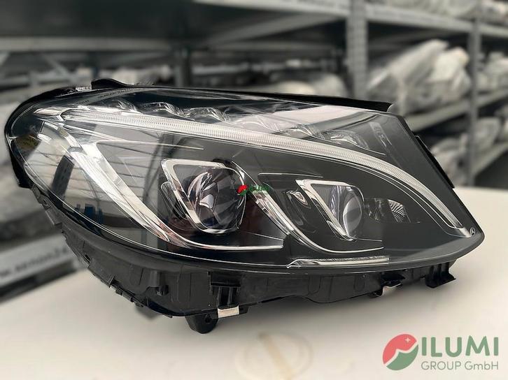 MERCEDES W205 FULL LED KOPLAMP RECHT A2059068801, Auto-onderdelen, Verlichting, Gebruikt, Mercedes-Benz, Verzenden
