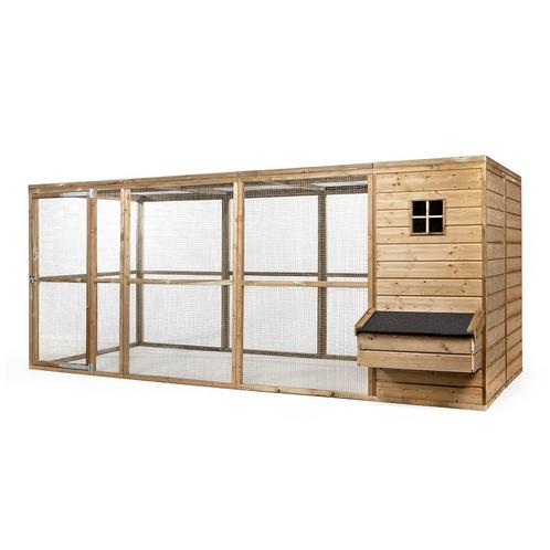 Kippenhok | Luuk | 448x179x183, Tuin en Terras, Overige Tuin en Terras, Nieuw, Verzenden