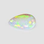 1 pcs Wit Opaal - 9.60 ct - Antwerp Laboratory for Gemstone, Sieraden, Tassen en Uiterlijk, Edelstenen, Nieuw