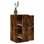 vidaXL Apothekerskast 40x41x77,5 cm bewerkt hout gerookt, Verzenden, Nieuw