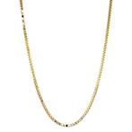 Gouden venetiaan collier 50 cm 14 krt, Verzenden, Zo goed als nieuw, Goud, Goud