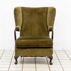 Groene Velours Fauteuil, Ophalen of Verzenden, Nieuw