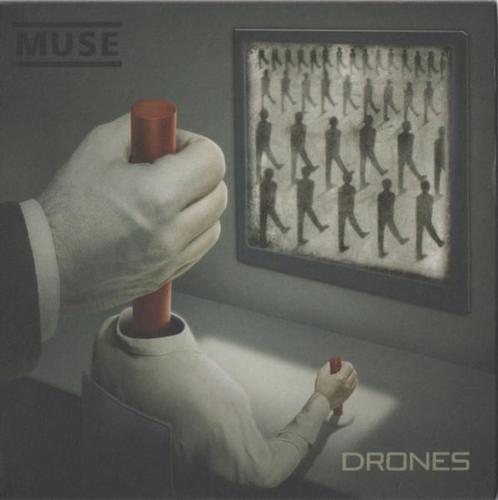 cd digi - Muse - Drones, Cd's en Dvd's, Cd's | Pop, Zo goed als nieuw, Verzenden