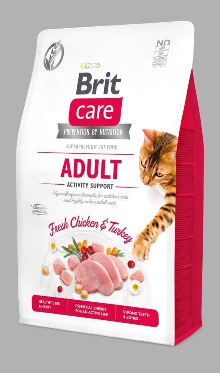 Brit Care Cat Adult Activity Graanvrij 2 kg., Dieren en Toebehoren, Dierenvoeding, Ophalen of Verzenden