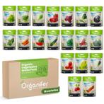 Biologische groentezaden Pakket - 19 Soorten, Verzenden, Gehele jaar, Volle zon, Zaad