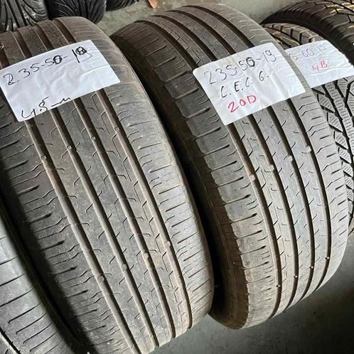 2 x Continental EcoContact 6 235-50-19 Zomerbanden 4,5mm, Auto-onderdelen, Banden en Velgen, 19 inch, Zomerbanden, 235 mm, Personenwagen