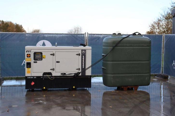 Veiling: Generator Himoinsa HKW 35 Diesel 35kVA met Dieselta, Zakelijke goederen, Machines en Bouw | Aggregaten, Ophalen