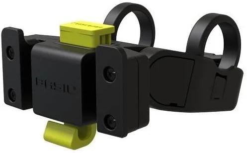 Basil stuurbochthouder voor klickfix platen - zwart, Fietsen en Brommers, Fietsaccessoires | Fietstassen, Nieuw, Verzenden