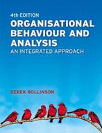 9780273711148 Organisational Behaviour  Analysis, Verzenden, Zo goed als nieuw, Derek Rollinson