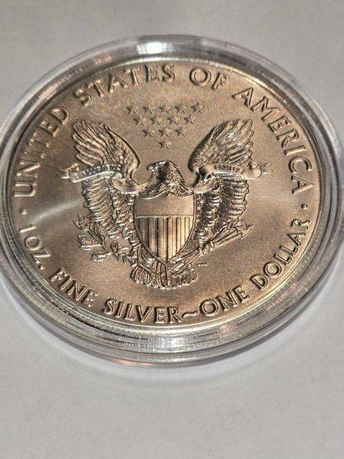 Verenigde Staten. 1 Dollar 2017 Liberty, 1 Oz (.999) (Zonder, Postzegels en Munten, Munten | Europa | Niet-Euromunten