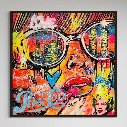 HÖK (1984) - New York Dreams (XL) NO RESERVE PRICE, Antiek en Kunst, Kunst | Schilderijen | Modern
