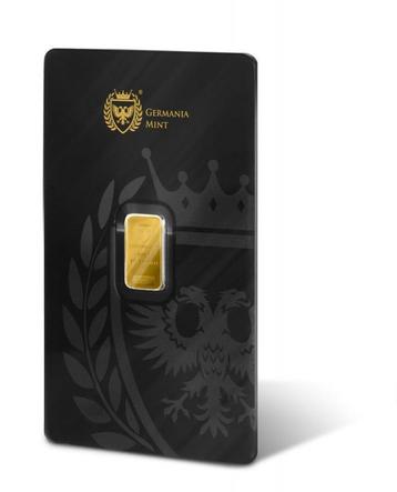 1 gram .999.9 Goud, Germania Mint beschikbaar voor biedingen