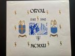 België 1942 - Volledige set van 4 grote Orval blokken met, Postzegels en Munten, Gestempeld