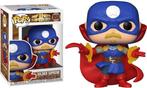 Funko POP! Vinyl Marvel Infinity Warps-Soldier Supreme (Glow, Verzamelen, Ophalen of Verzenden, Nieuw