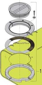 DRINKWATERTANK -VASTE MONTAGE- WTIKIT, Watersport en Boten, Ophalen of Verzenden, Nieuw, Zeilboot of Motorboot