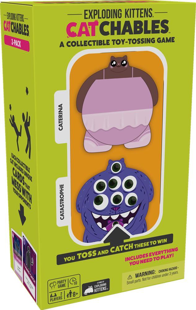 Exploding Kittens Catchables Caterina & Catastroph (Engels), Hobby en Vrije tijd, Gezelschapsspellen | Kaartspellen, Nieuw, Verzenden