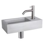 Differnz Ravo Fontein - Wasbak Beton - Lichtgrijs - 38.5 x, Verzenden, Zo goed als nieuw