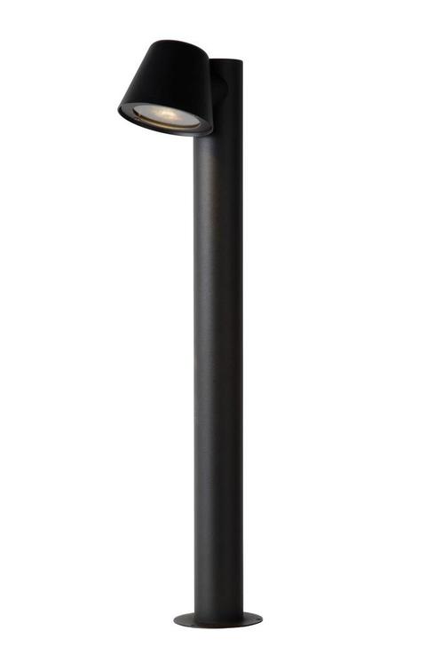 Lucide DINGO LED - staande buitenlamp Antraciet IP44 GU10, Tuin en Terras, Buitenverlichting, Nieuw, Led, Aluminium, Verzenden