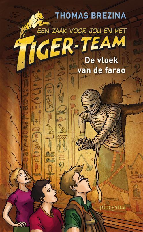 De vloek van de farao / Tiger-team / 6 9789021668581, Boeken, Kinderboeken | Jeugd | 10 tot 12 jaar, Zo goed als nieuw, Verzenden