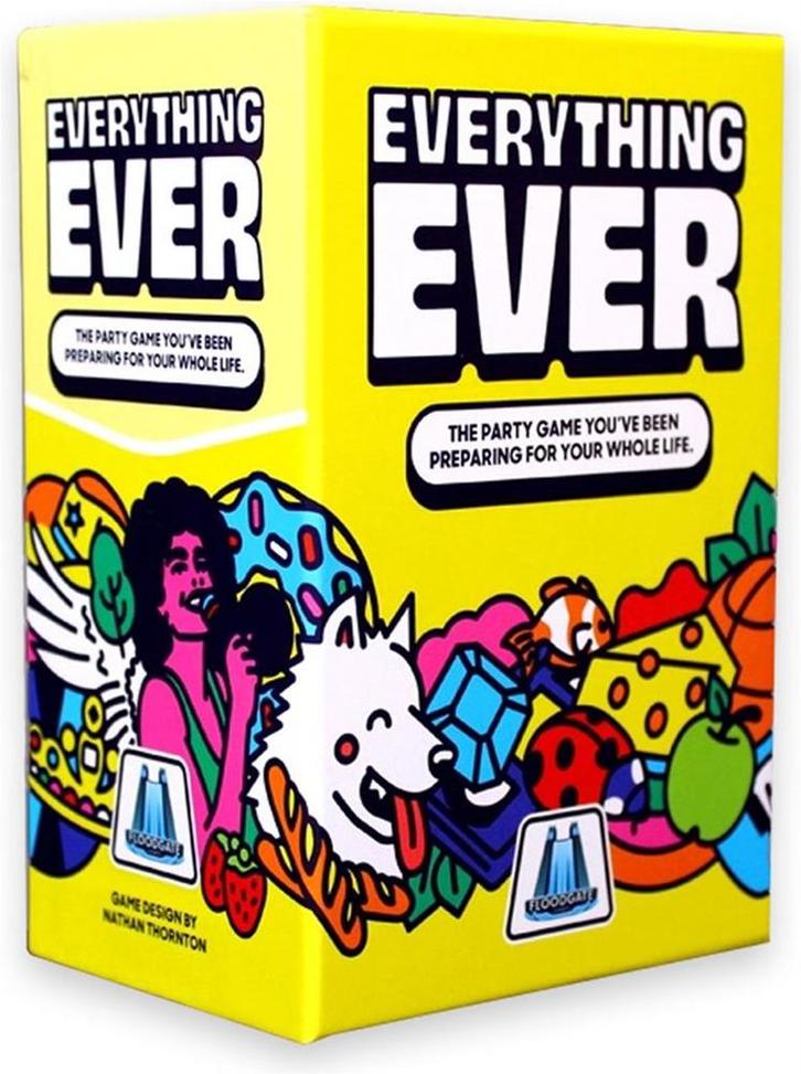 Everything Ever - Cardgame | Floodgate Games - Kaartspellen, Hobby en Vrije tijd, Gezelschapsspellen | Kaartspellen, Nieuw, Verzenden
