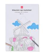 HEMA Kleuren op nummer A4 2+1 gratis, Boeken, Verzenden, Nieuw