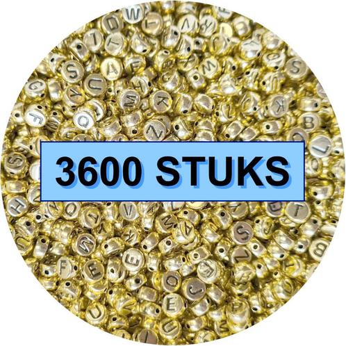 Fako Bijoux® - Letterkralen Rond Bulk - Letter Beads -, Hobby en Vrije tijd, Kralen en Sieraden maken, Verzenden