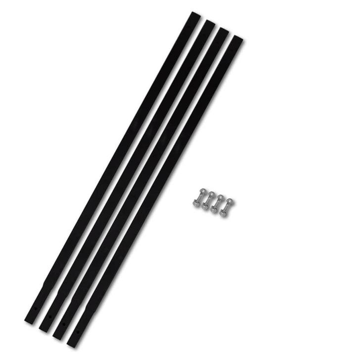 vidaXL Verlengstuk voor grondboor 4 x 1 m (staal), Doe-het-zelf en Verbouw, Gereedschap | Handgereedschap, Nieuw, Verzenden