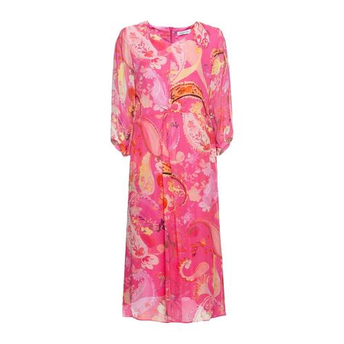 Louis and Mia • roze midi jurk • 36, Kleding | Dames, Jurken, Roze, Nieuw, Maat 36 (S), Verzenden