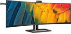 45 Philips 45B1U6900CH/00 Curved/DQHD/DP/2xHDMI (Monitoren), Ophalen of Verzenden, Nieuw