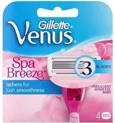 Gillette Venus Spa Breeze Scheermesjes - 4 Stuks, Sieraden, Tassen en Uiterlijk, Uiterlijk | Gezichtsverzorging, Ophalen of Verzenden