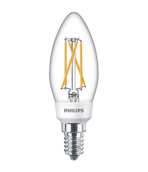 Philips SceneSwitch LED 5W-2.5W-1W E14 filament kaars 3-S..., Huis en Inrichting, Lampen | Overige, Nieuw, Ophalen of Verzenden