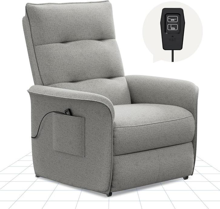 Fauteuil met armleuning - Relaxfauteuil - Relaxstoel - Elekt, Huis en Inrichting, Fauteuils, Zo goed als nieuw, Verzenden