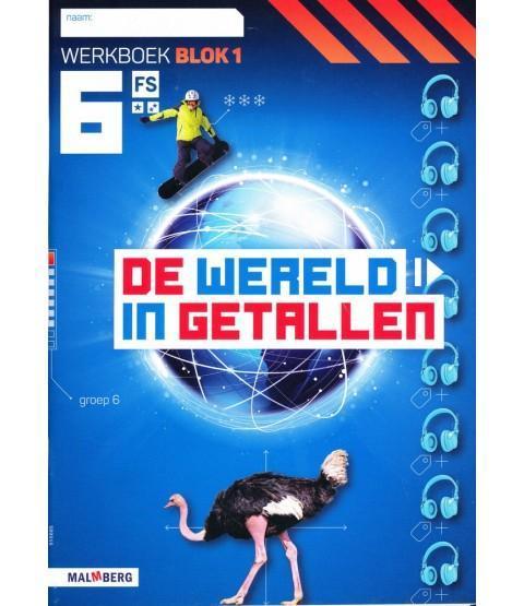 De Wereld in Getallen versie 5 werkboeken groep 6 per stuk, Boeken, Schoolboeken, Nieuw, Ophalen of Verzenden