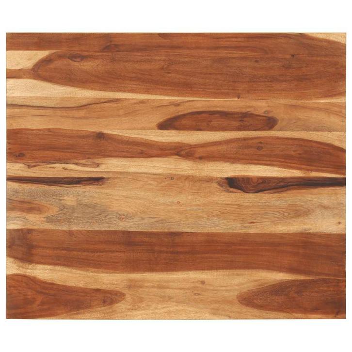 vidaXL Tafelblad 15-16 mm 70x80 cm massief acaciahout, Huis en Inrichting, Tafels | Eettafels, Nieuw, Verzenden