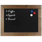 Krijtbord Magnetisch Steigerhout 40x50 cm, Hobby en Vrije tijd, Nieuw